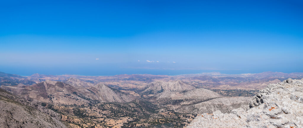 Panoramic view from Mount Zas