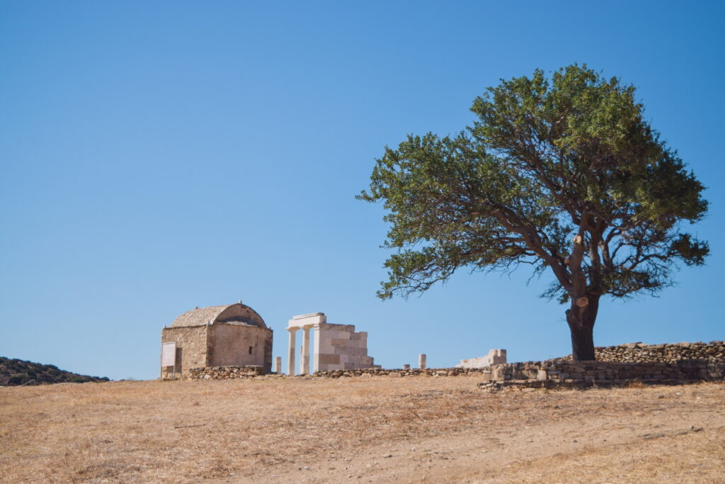 Demeter's Temple Naxos, Greece