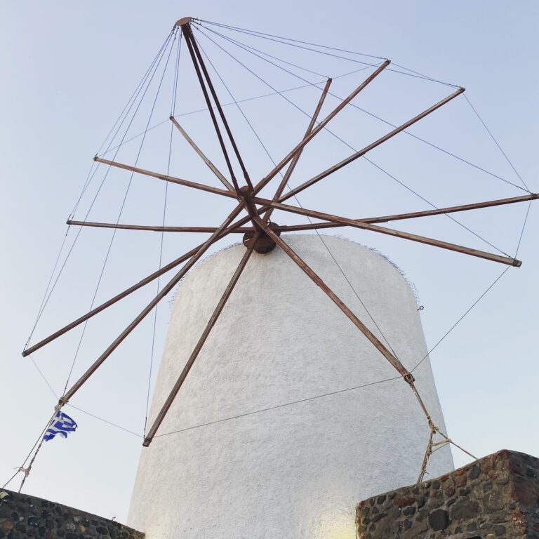 Windmill on Santorini