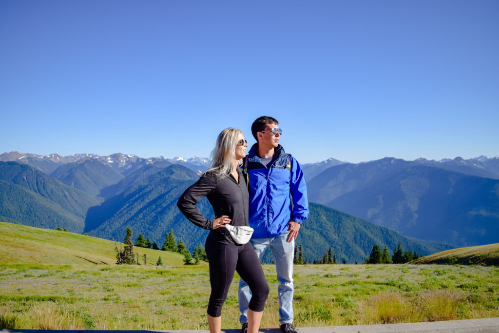 Ryan and Nikki at Hurricane Ridge