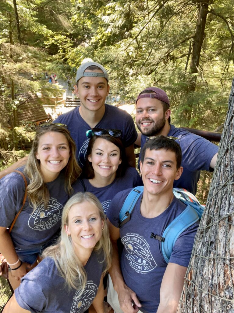 Group shot at Treetop Adventure