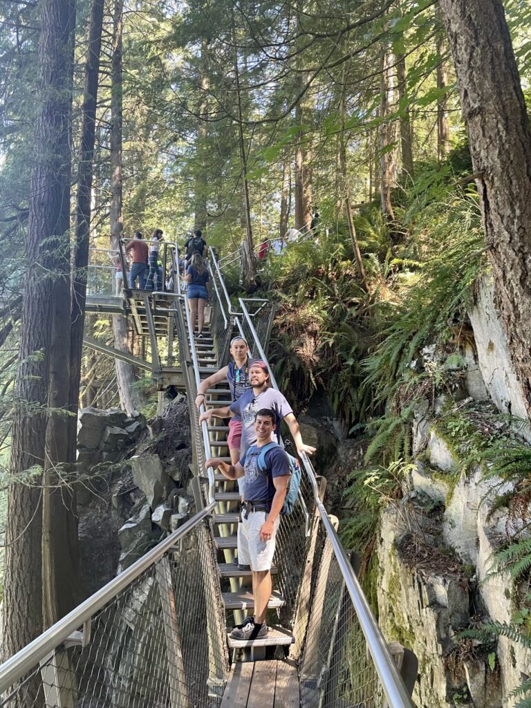 Guys on the Cliffwalk