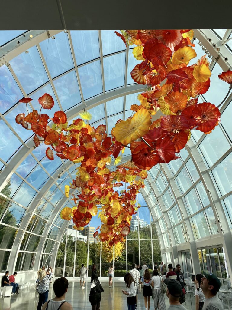 Glasshouse at Chihuly Garden and Glass Museum