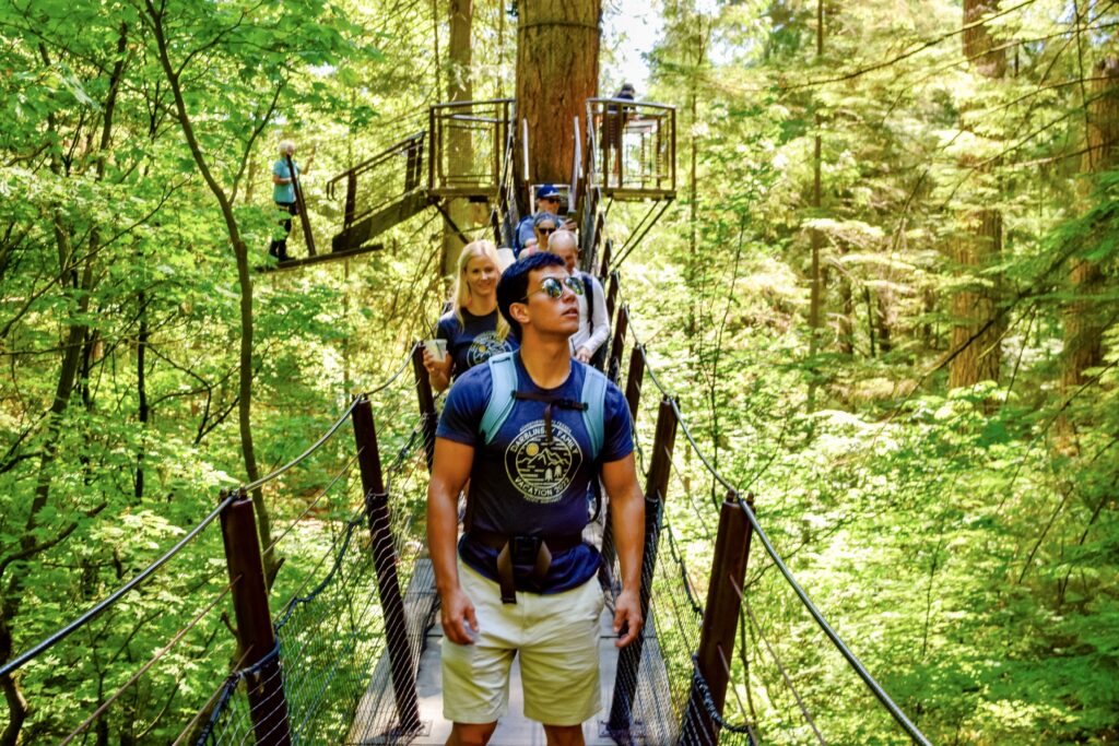 Ryan in Treetops Adventure