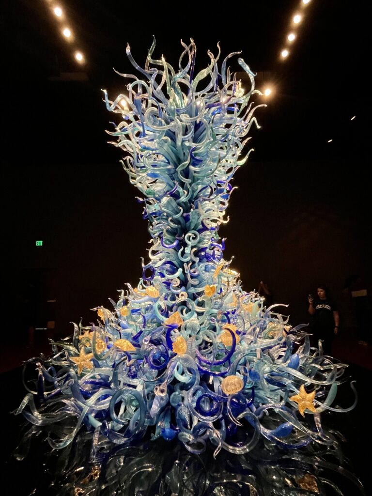 One of the Interior Exhibits at Chihuly Garden and Glass Museum