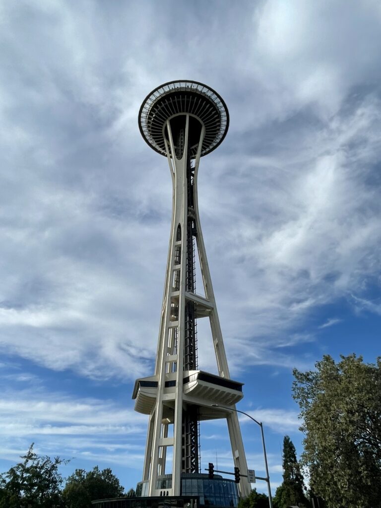 Space Needle from the ground level