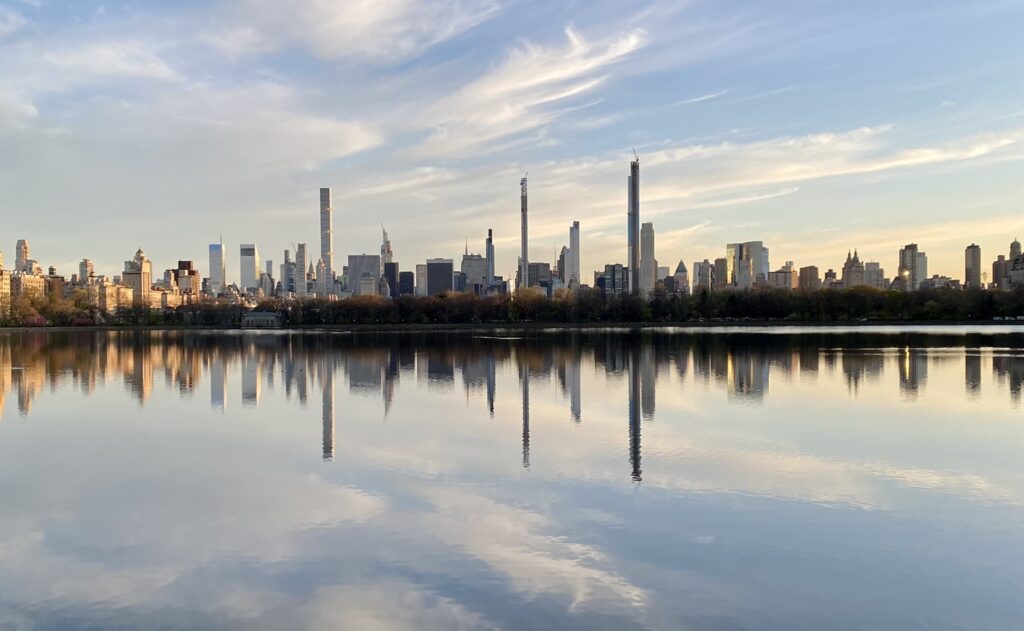 View of Midtown from the Jacqueline Kennedy Onassis Reservoir