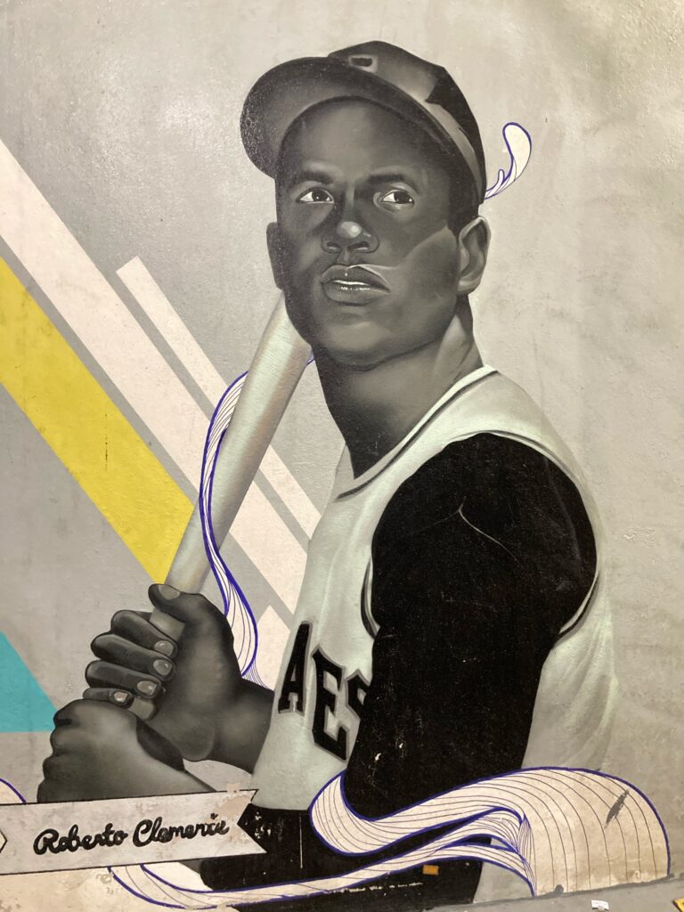 Roberto Clemente, the namesake of the Puerto RIcan Winter Baseball League