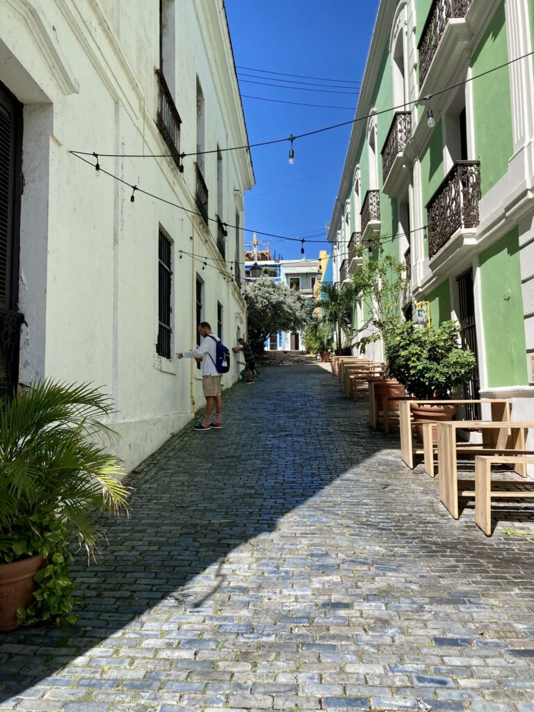 Alleyway in Old San Juan