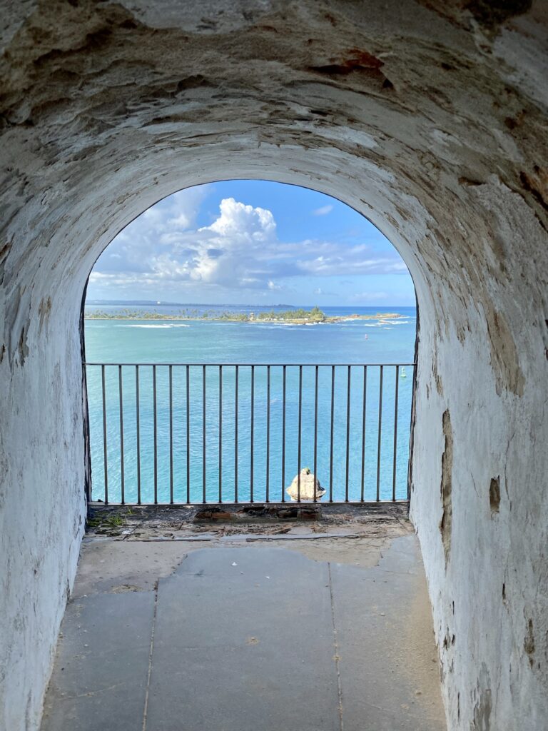 Ocean view from Castillo San Felipe del Morro