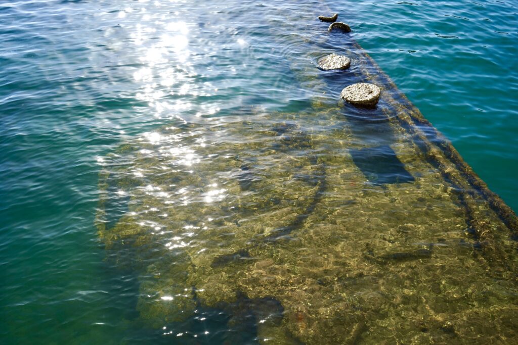 Sunken USS Arizona