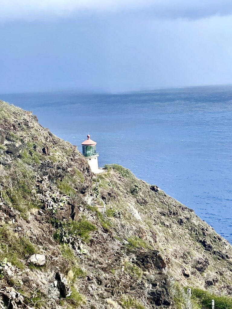 Approaching the Makapu'u lighthouse