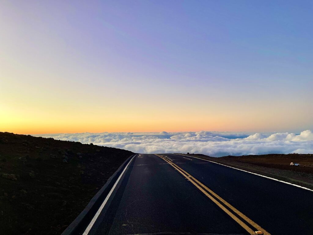 Road to Haleakala Summit