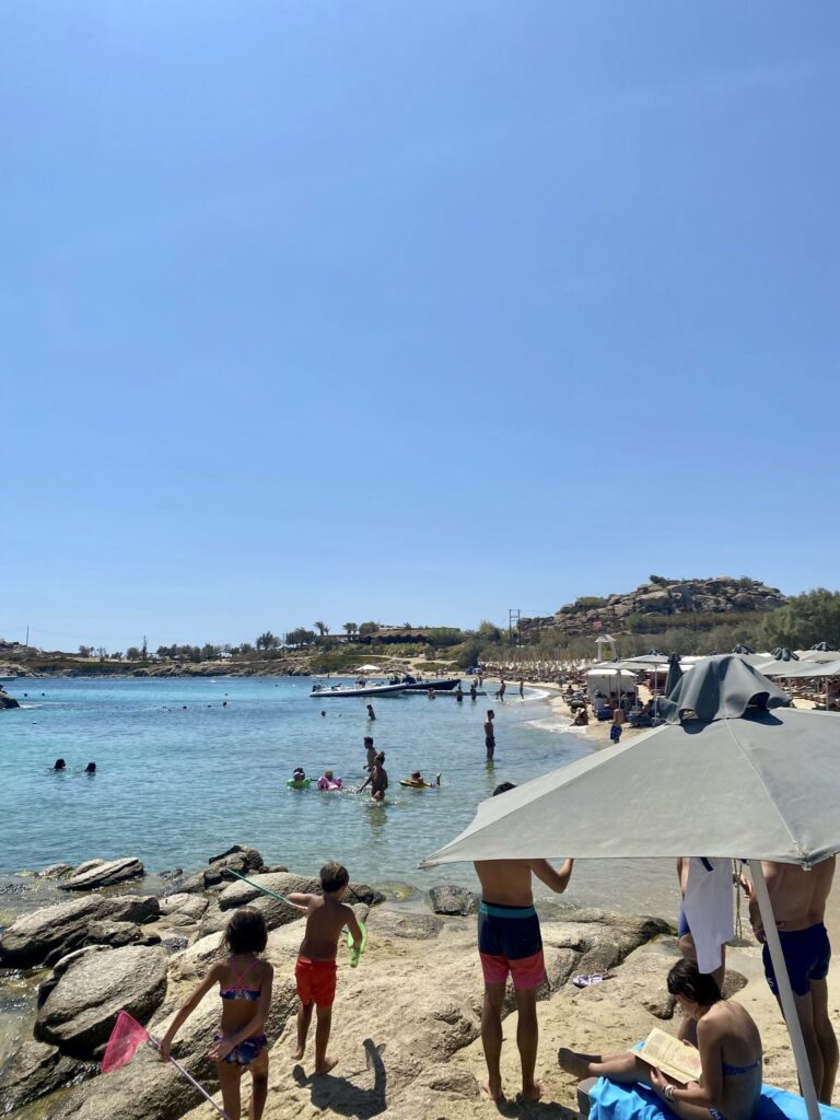 Paraga Beach in Mykonos