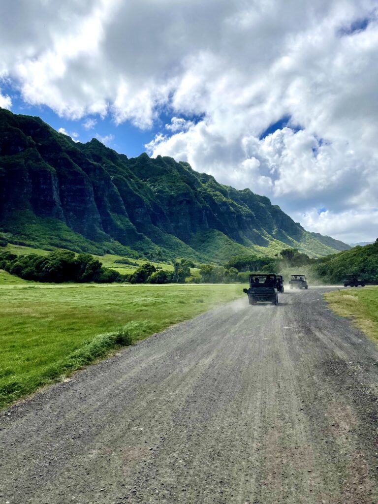 UTV tour in Kualoa Ranch