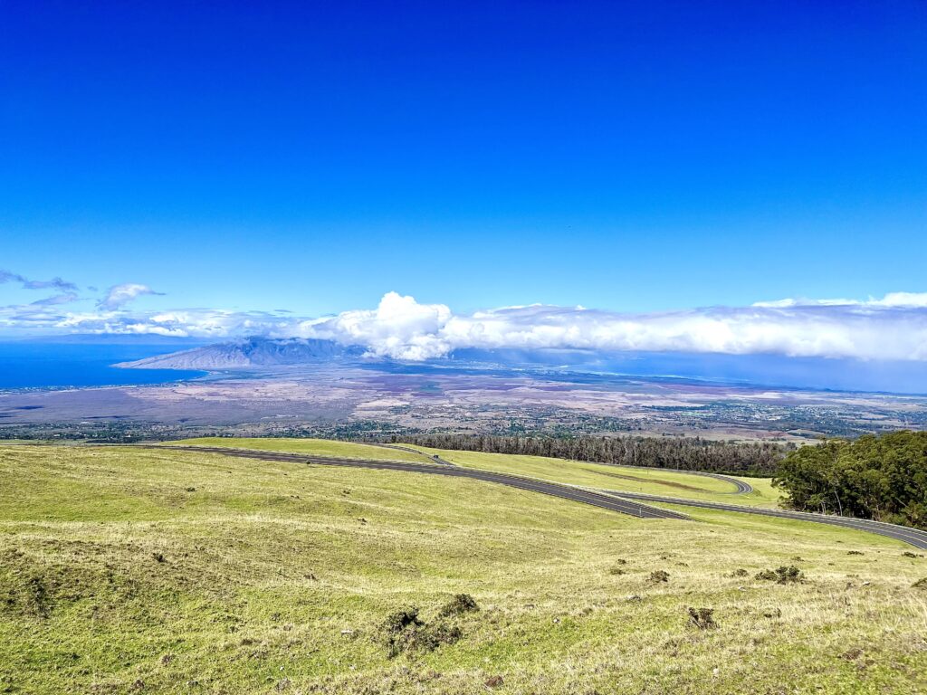 Road down Haleakala