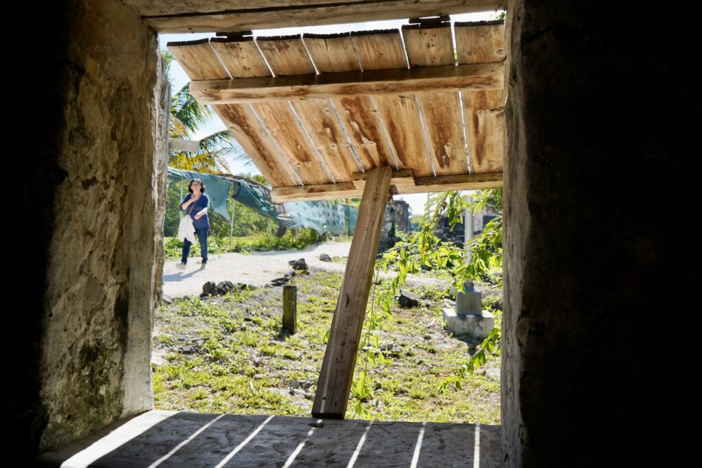 Slave village at Clifton Heritage National Park