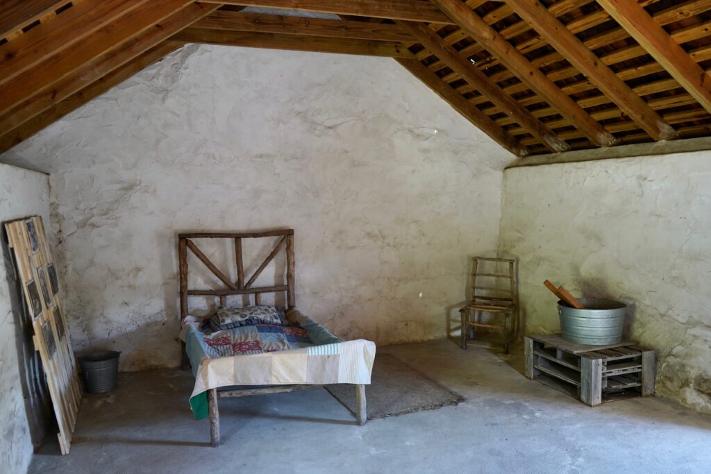 Slave village at Clifton Heritage National Park