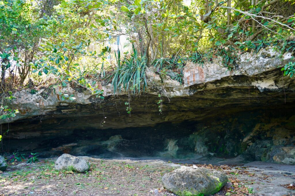 Second smaller less cool cave