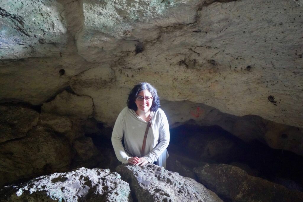 Momma in the New Providence Caves