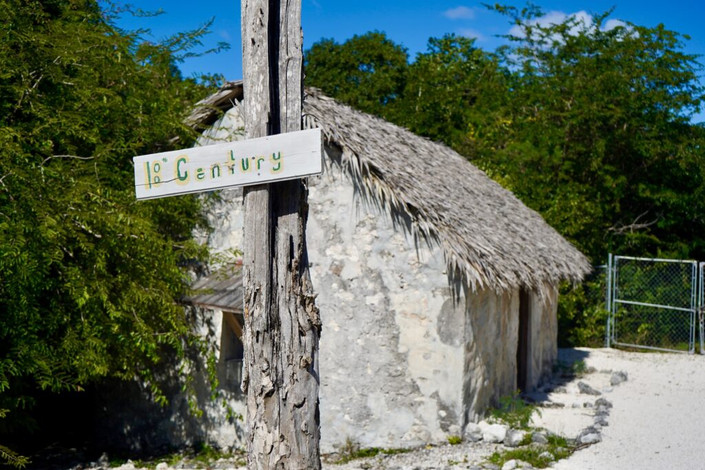 Slave village at Clifton Heritage National Park