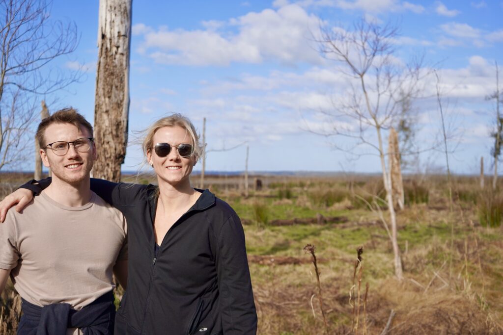 Nikki and Steve at Paynes Prairie