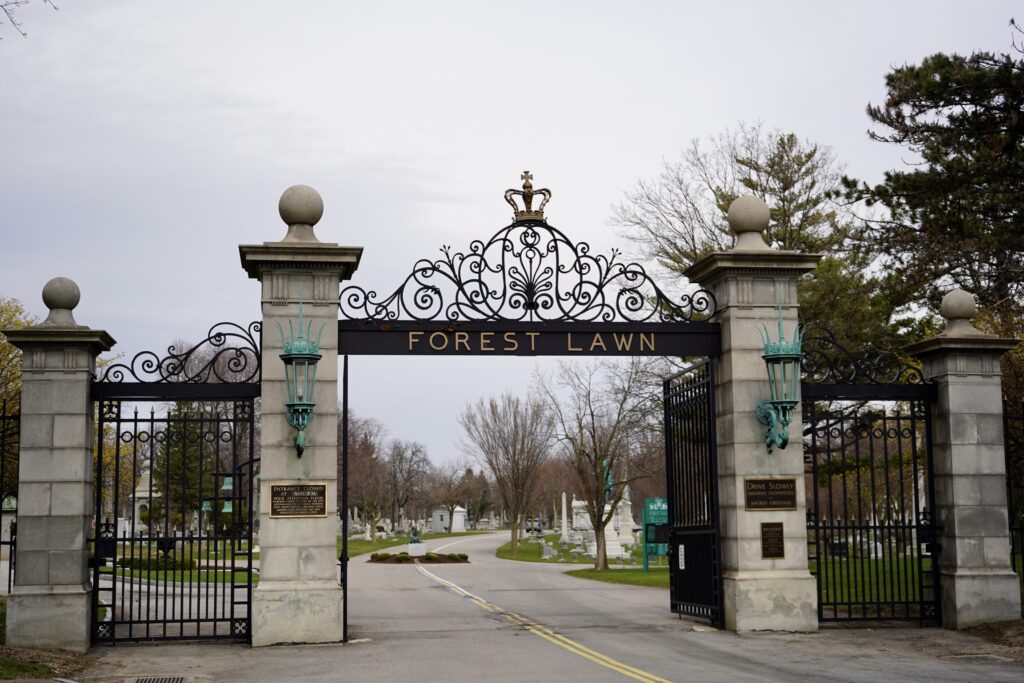 Forest Lawn Cemetery, one of our top free Buffalo activities