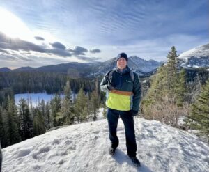 Erik in Rocky Mountain National Park