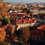 Red roofs of Prague.