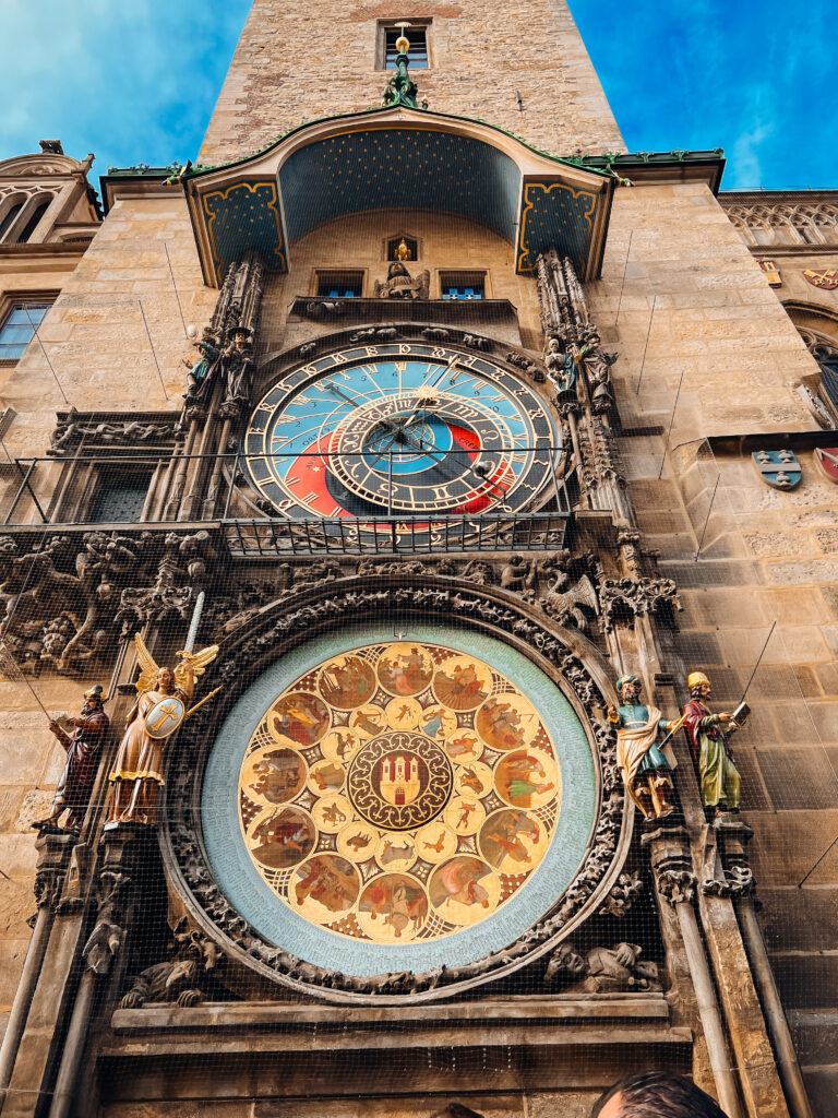 Astronomical Clock in Old Town Prague.