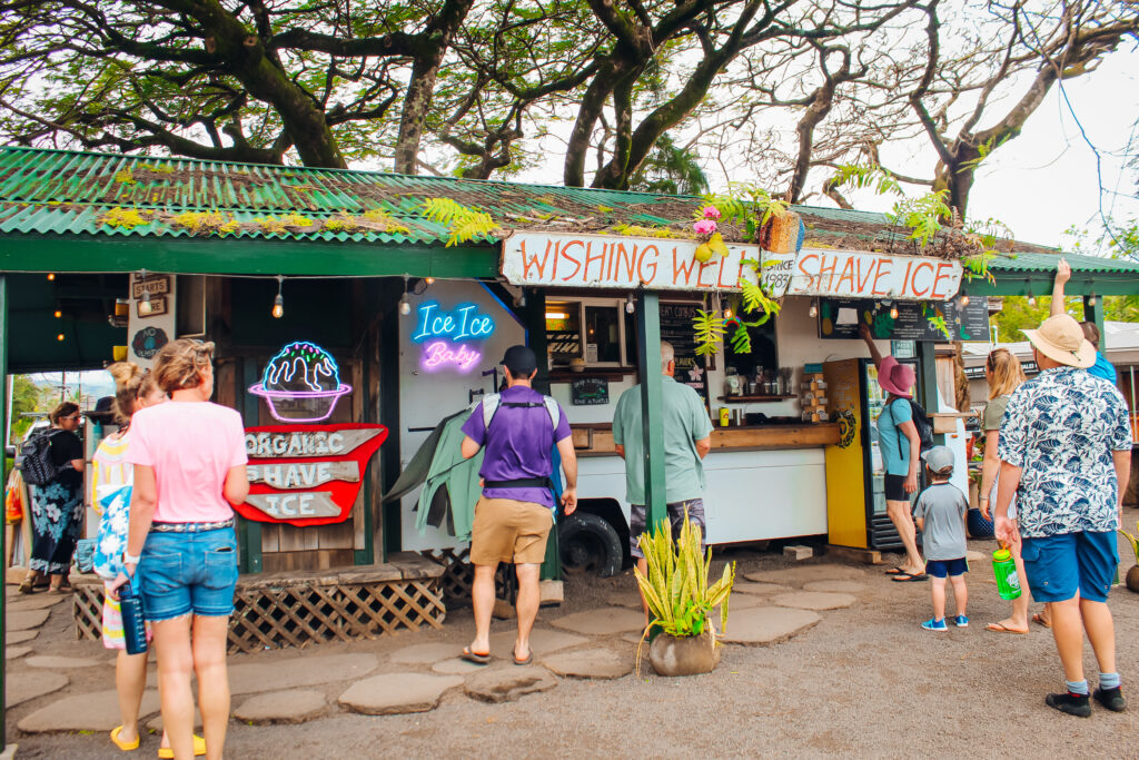 Food stand.