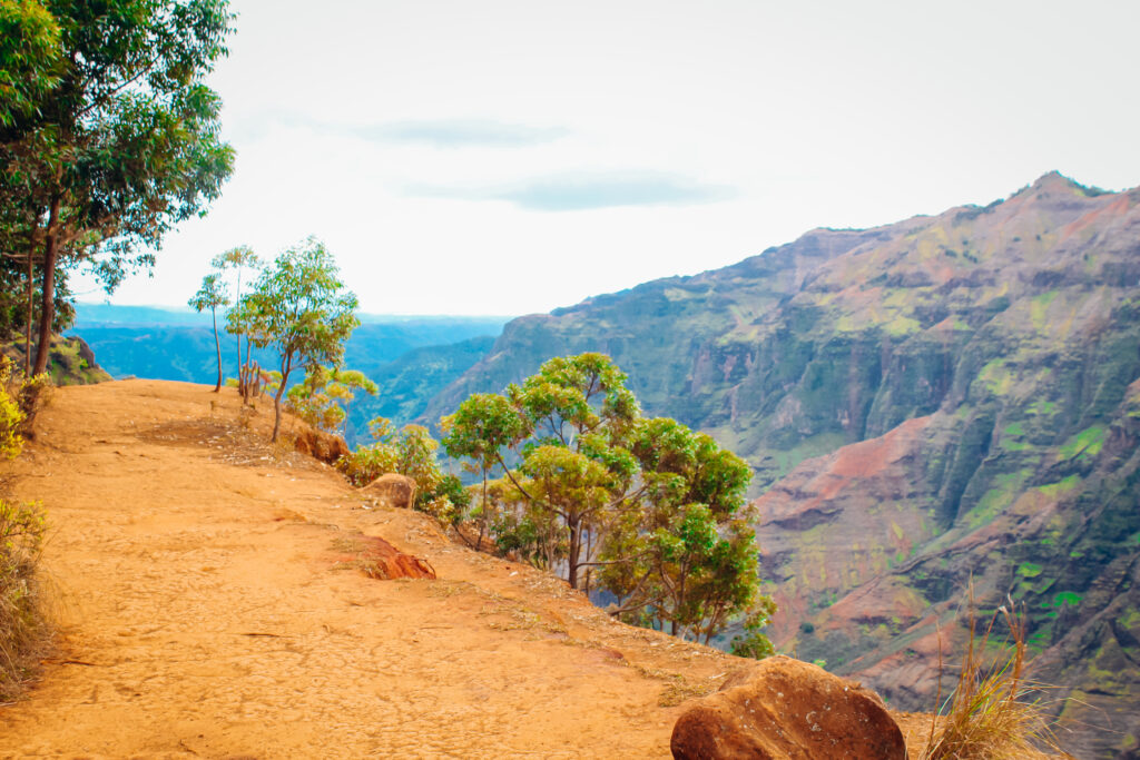 Canyon Trail to Waipo'o Falls