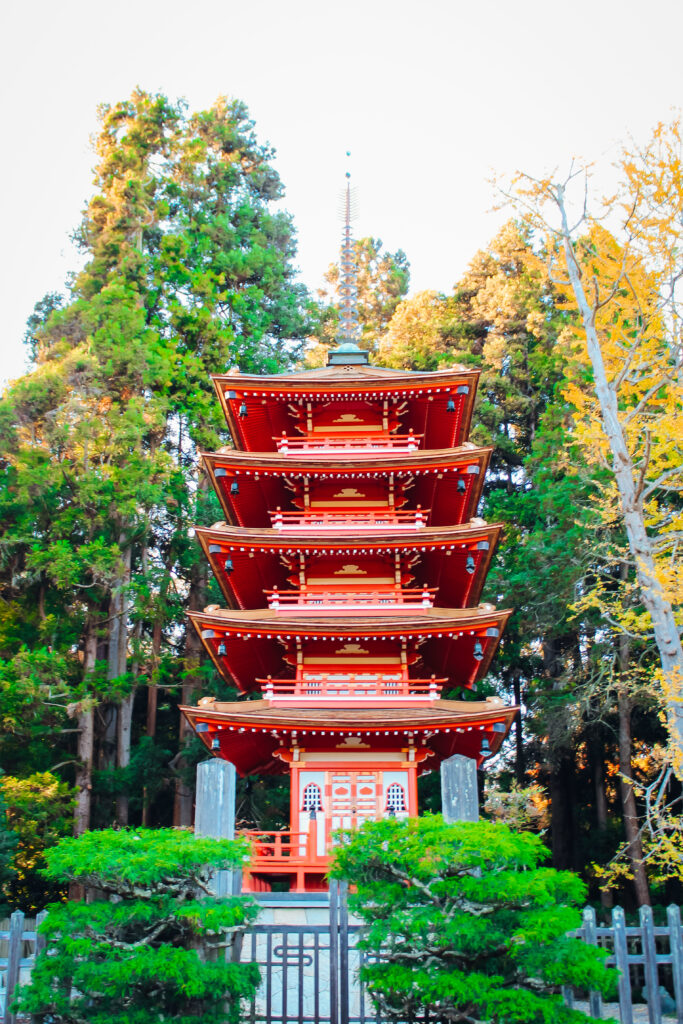 Japanese Tea Garden temple