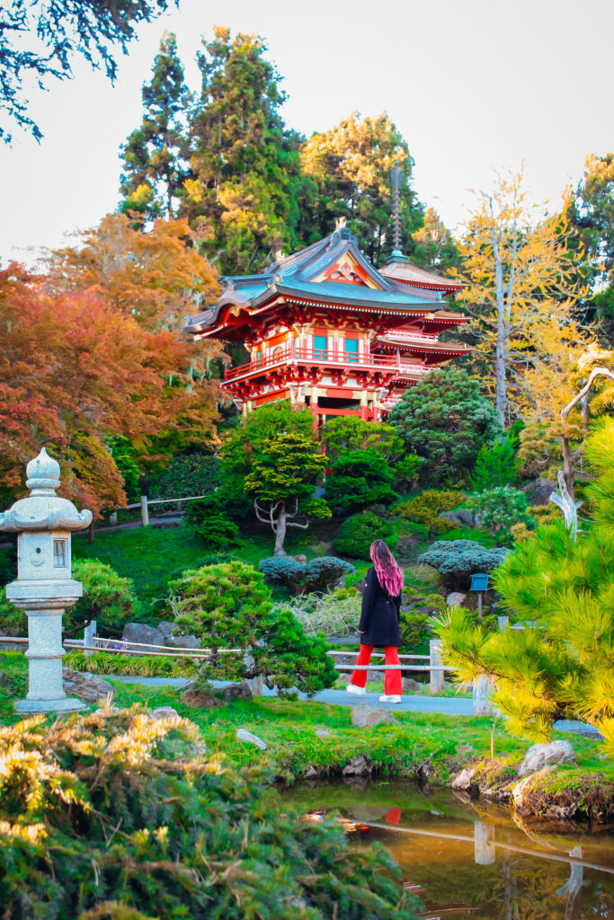 Japanese Tea Garden temples