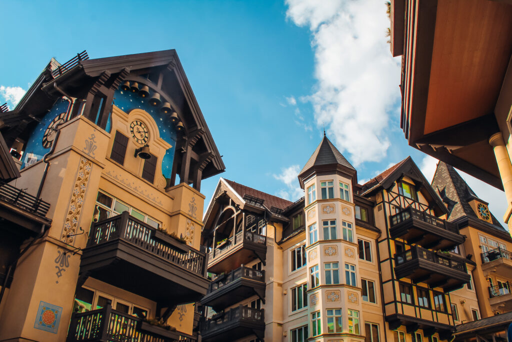 Vail Colorado clocktower.