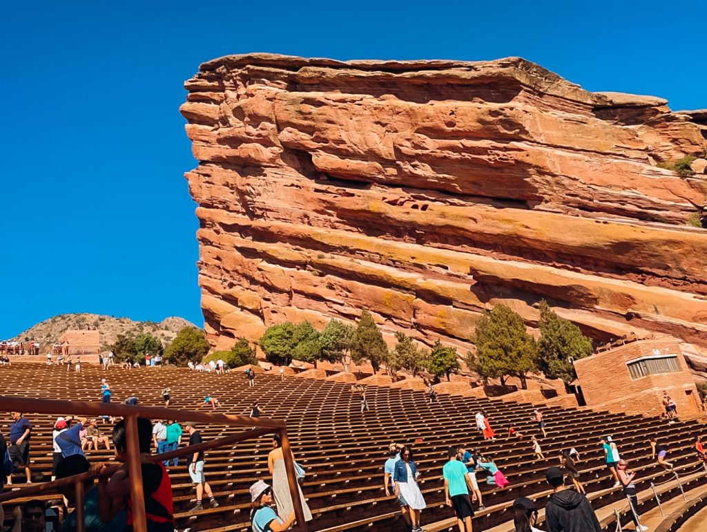 Red Rocks Amphitheater by Maddy Byrne